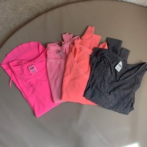 Long sleeve pink bundle